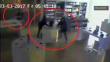 Tres delincuentes asaltan tienda en 15 segundos y estas imágenes lo confirman [VIDEO]