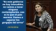 Marisol Pérez Tello y sus frases más polémicas a lo largo de su gestión
