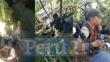 Estas son las imágenes del ataque narcoterrorista en el VRAEM [VIDEO]