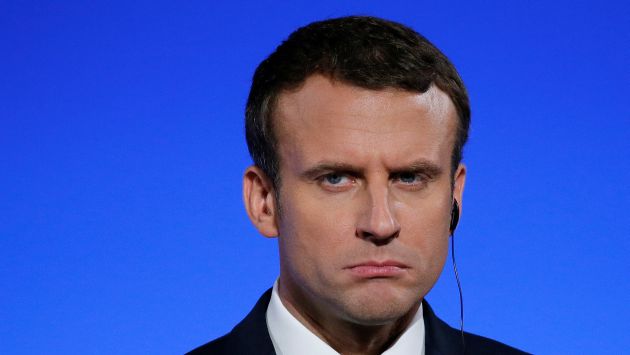 El presidente de Francia Emmanuel Macron cuenta con el 54% de apoyo según nueva encuesta (Reuters).