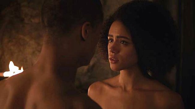 'Game of Thrones': Missandei dijo esto sobre su escena sexual con 'Gusano gris'. (HBO)