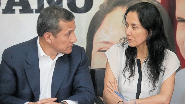 Ollanta Humala y Nadine Heredia esperan revertir la medida en su contra. (Luis Centurión)