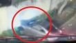 Vehículo de lujo choca contra pared de una casa en Surco [VIDEO]