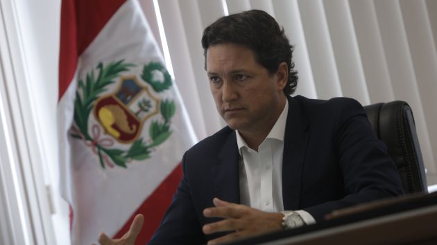 Daniel Salaverry: "Ministros no cayeron por Fuerza Popular". (Piko Tamashiro/Perú21)