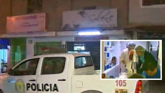 Madre e hija de 11 meses fueron baleadas en Villa El Salvador. (América TV)