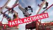 Estados Unidos: Un muerto y siete heridos tras accidente en parque de diversiones [VIDEO]
