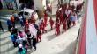 Escolares de Ayacucho y Madre de Dios marcharon en apoyo a docentes en huelga indefinida [VIDEO]