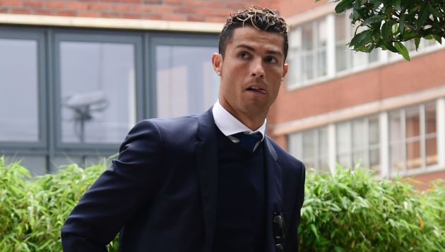 Cristiano Ronaldo declaró hoy ante la justicia española. (AFP/Referencial)