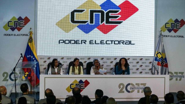 Participación popular alcanzó el 41.53%, según Consejo Nacional Electoral de Venezuela. (EFE)