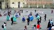 La marinera norteña se bailó en Italia con increíble 'flashmob' [VIDEO]