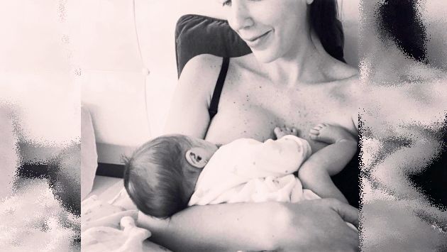 "Un lazo mamá-bebé muy difícil de describir con palabras y que solo puedes entender cuando te toca vivirlo", dijo Chiara Pinasco en Instagram.