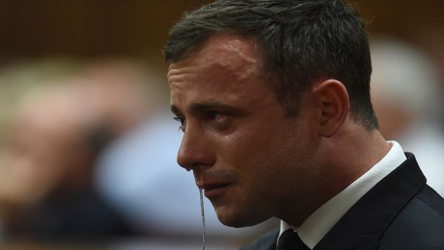 Oscar Pistorius fue hospitalizado por fuertes dolores en el pecho (AFP)