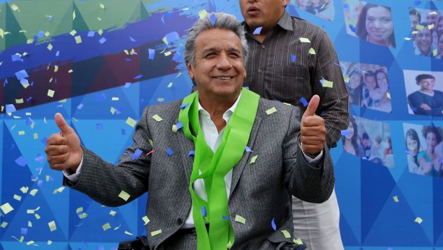 Ecuador en manos de Lenin Moreno.