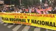Maestros del Sindicato Magisterial de la Región Piura iniciaron huelga indefinida [FOTOS]