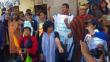 Profesores se encadenan y desangran como símbolo de protesta en Cusco