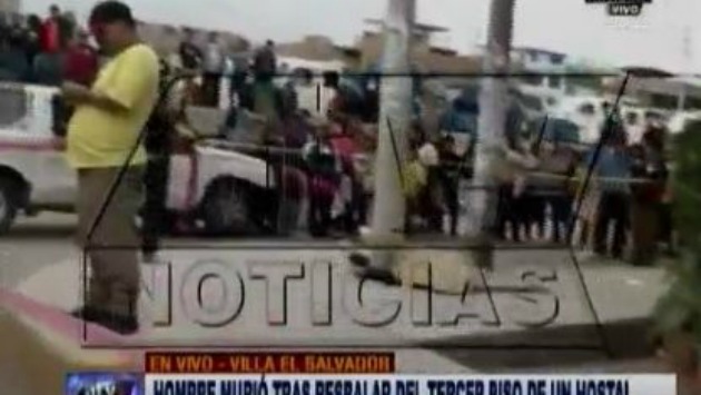 Autoridades investigan el insólito hecho en Villa El Salvador. (ATV  Noticias)