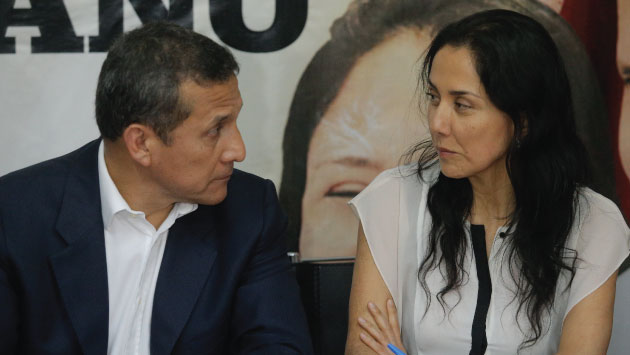 Partido Nacionalista reitera su defensa a Nadine Heredia y Ollanta Humala.