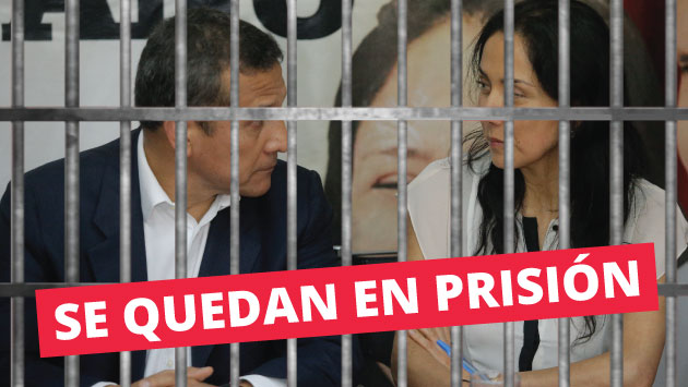 Ollanta Humala y Nadine Heredia seguirán en prisión, pero defensa se juega sus últimos recursos.