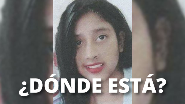 Denuncian desaparición de una adolescente de 13 años (PNP)