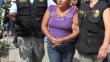 'La Tía Veneno' fue capturada en el Callao cuando vendía droga [VIDEO]