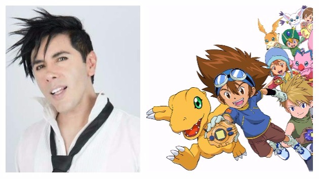 César Franco, voz de la canción principal de Digimon, estará en el evento Festival Musical de Anime (Marcos Gonzáles). 