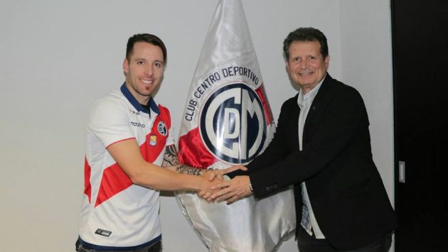Lavanadeira llegó en enero a Sport Rosario, tras una buena campaña con 'La Franja', camiseta que vuelve a vestir a partir de la fecha. (Prensa Deportivo Municipal)