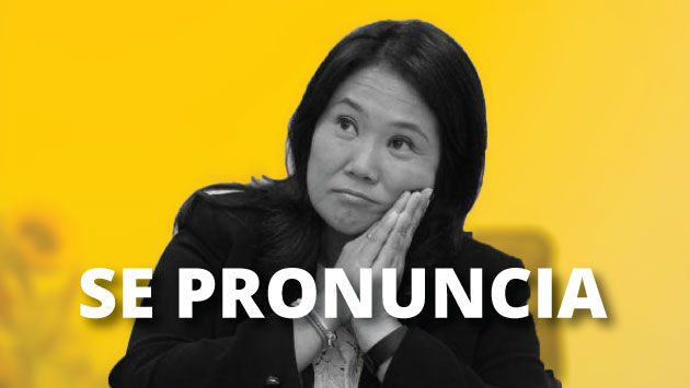 Keiko Fujimori aseguró que con petición a Brasil se confirmará que no recibió dinero de Odebrecht.