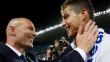 Zidane sobre convocatoria de Cristiano: "Que esté con nosotros significa mucho"