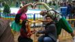 Inauguran 'Pileta del amor eterno' en Villa El Salvador 