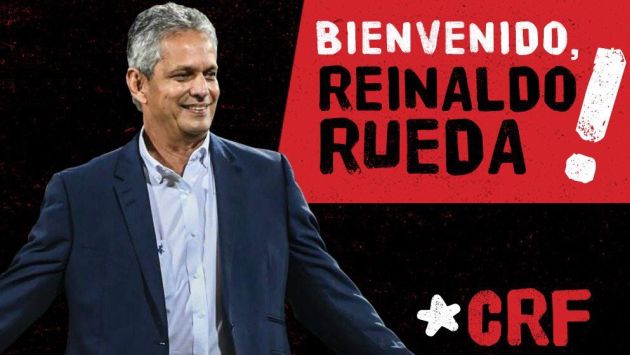 Rueda afrontará un nuevo reto en su carrera, siendo el ‘Fla’ el quinto club que dirigirá. (Twitter: @Flamengo_es)