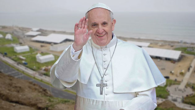 El papa Francisco realizará una multitudinaria misa en la Costa Verde.