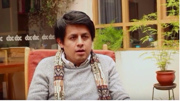 Braulio Quispe enseñará quechua en Estados Unidos. (Rising Voices)