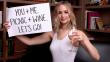 Jennifer Lawrence quiere emborracharse y te contamos como tú puedes ser su acompañante [VIDEO]