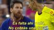 Así reaccionó Messi con el árbitro en la derrota del Barcelona [VIDEO]