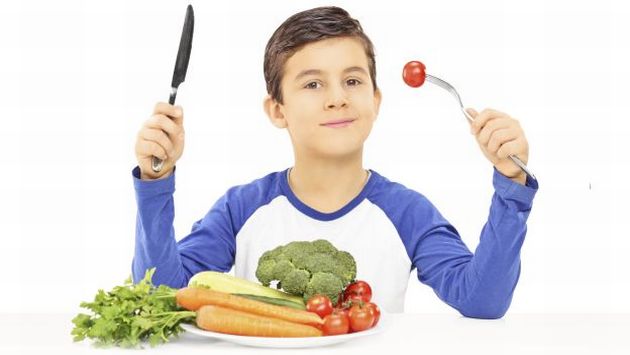Alimentos ecológicos para los niños