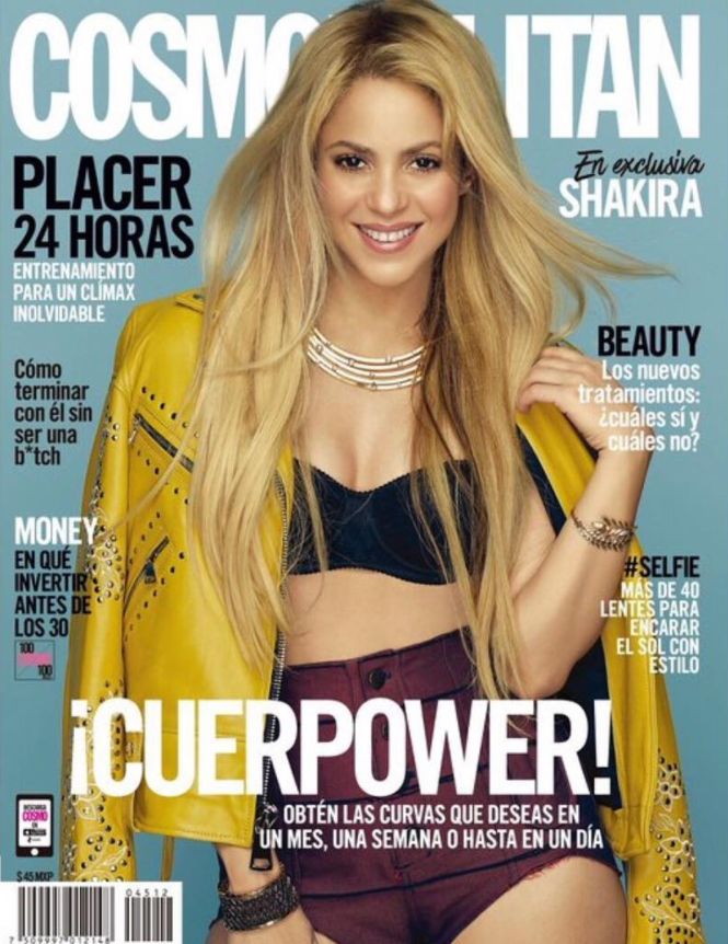 Shakira enamora a sus fans con estas dos portadas en Cosmopolitan |  ESPECTACULOS | PERU21